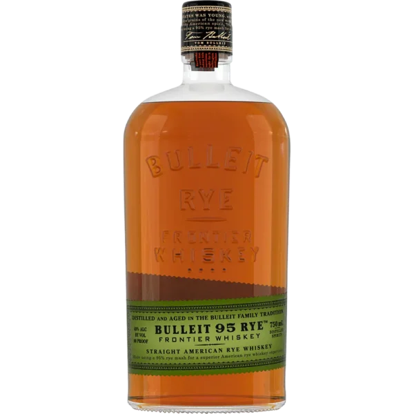 BULLEIT Rye Whiskey Green 750