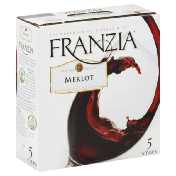 Franzia Merlot Bag In Box 5L