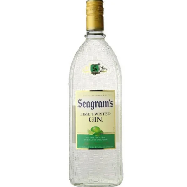 Seagram's Gin, Lime Twisted