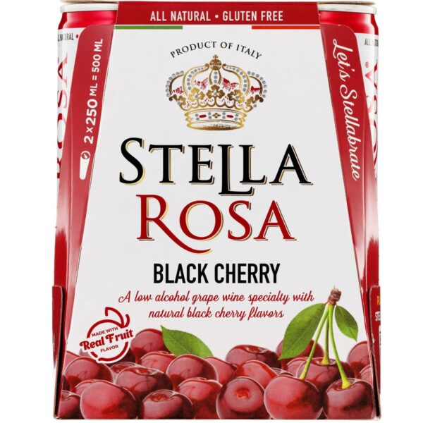 Stella Rosa, Black Cherry 2 Can