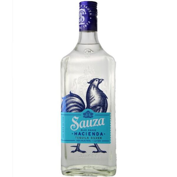 SAUZA HACIENDA TEQ SILVER 80