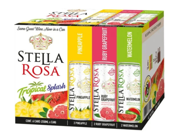 Stella Rosa  6 Pk Can